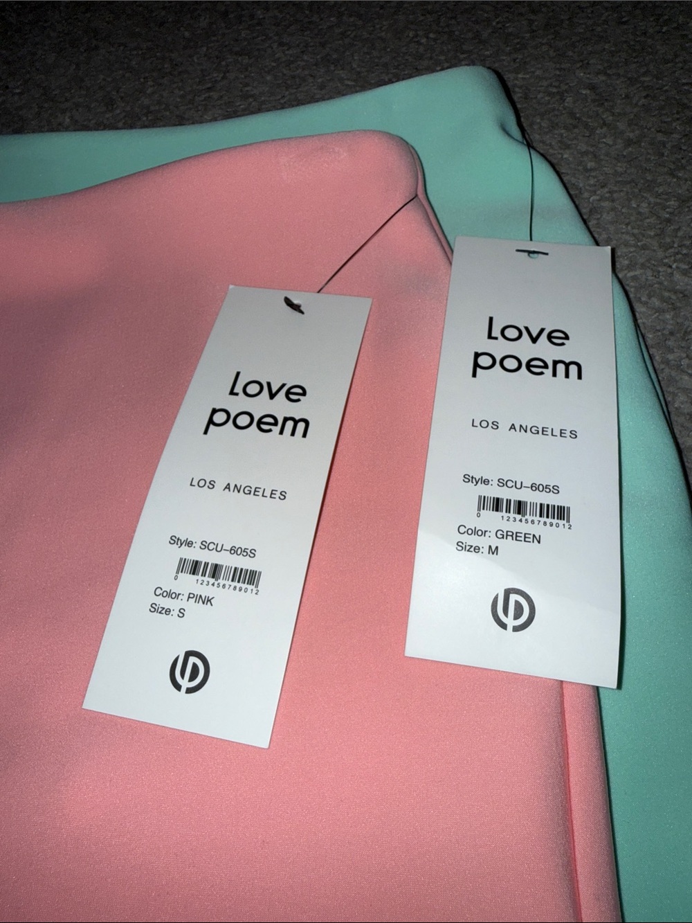 Women's Mint and Pink Mini Skirts bundle - Picture 7 of 7